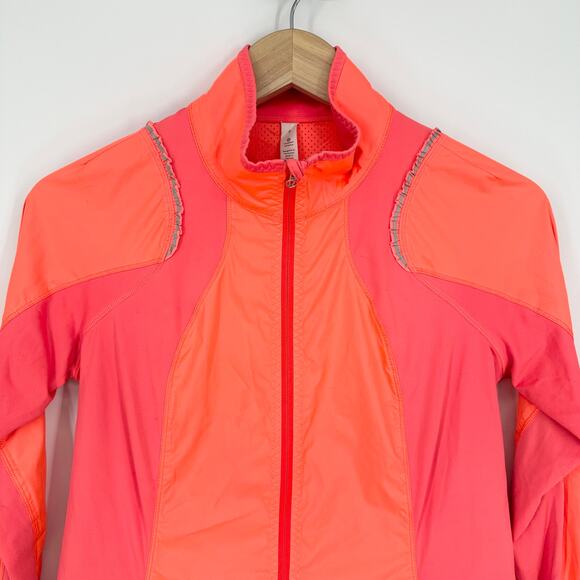 Lululemon Nothin’ but Run Reflective Jacket Zip-Up Windbreaker in Flare Light - Picture 8 of 16